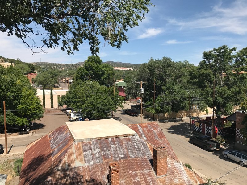 b) View From The Murray Hotel - Silver City, New Mexico