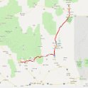 g) Our Journey For Today (160 Miles) - From Silver City To Socorro (With Stops In Truth or Consequences + Elephant Butte)