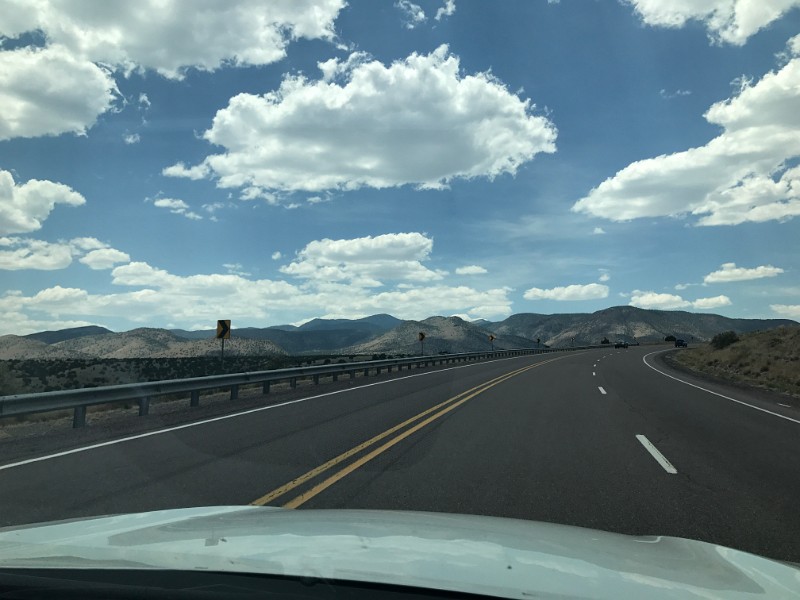 e) US-60 W, New Mexico