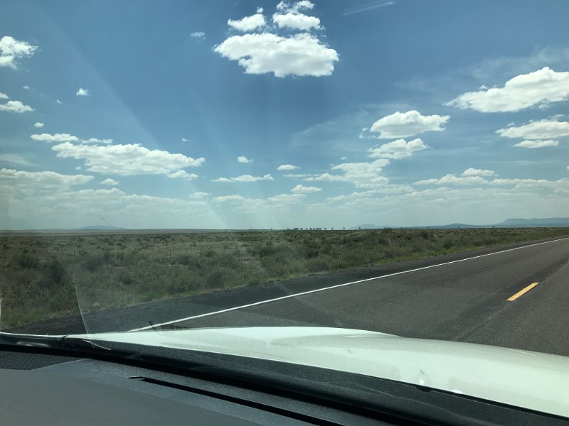 h) US-60 W, New Mexico (VLA, On The Left In The Distance)