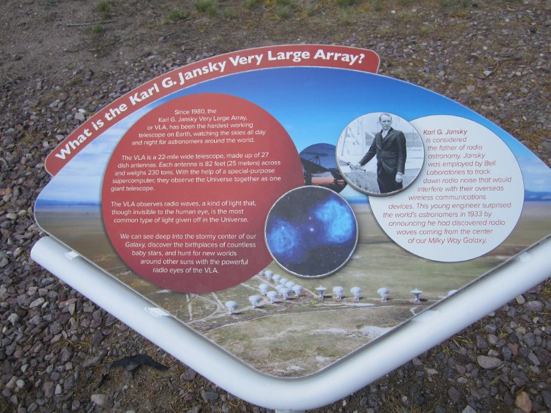 zn) Self-Guided Tour, Very Large Array (VLA) - New Mexico