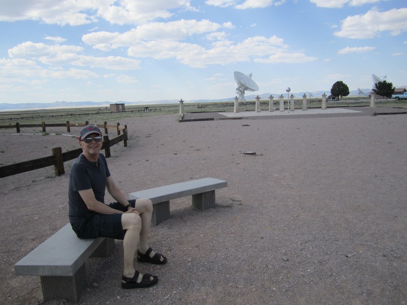 zr) The Bracewell Radio Sundial (BackGround), Very Large Array (VLA) - New Mexico