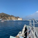 c) Thursday 8 November 2018 - Avalon, Catalina Island (Scenery From Boat Terminal - Catalina Casino In BackGround)