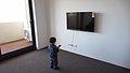 zzj) Melbourne, Sunday 25 September 2011 ~ Carol's New Apt, Ready To Move In Soon (Caleb FiguringOut Their New Television ;-).jpg