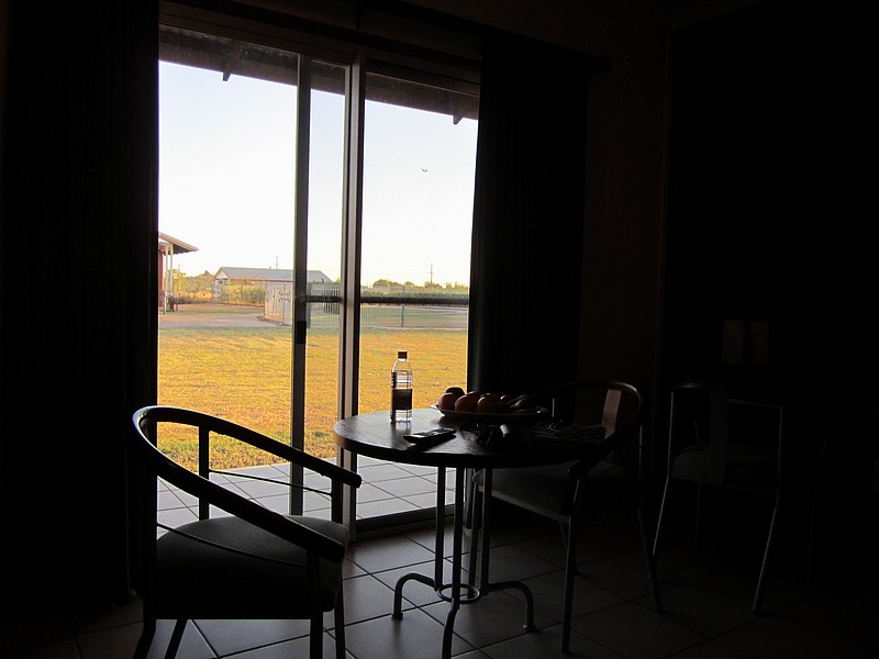 zzs) Cloncurry, Saturday 1 October 2011 ~ View From Our Room, The Gidgee Inn Motel.JPG