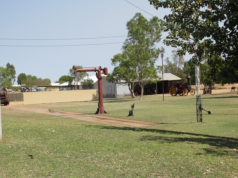 h) Cloncurry, Sunday 2 October 2011 ~ Outdoor Museum, Mary Kathleen Memorial Park (Check Out On The Left ...).JPG
