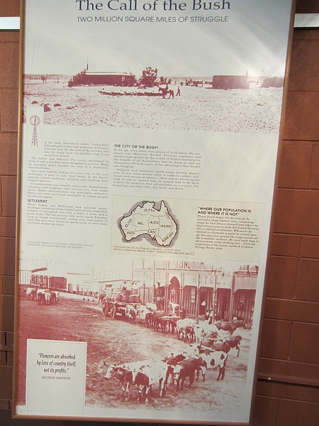 za) Cloncurry, Sunday 2 October 2011 ~ John Flynn Place, The Royal Flying Doctor Service Museum.JPG