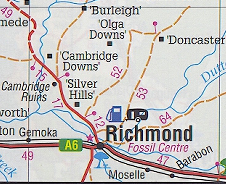 zza) Richmond Vicinity, Tuesday 4 October 2011 ~ In Search For Cambridge Ruins, 17km Farther Down the Road According To RoadAtlas.JPG