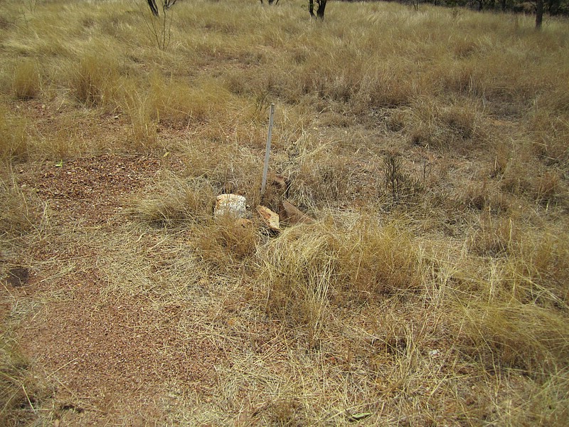 w) Kennedy Development Road, Thursday 6 October 2011 ~ Unmarked Grave Belonging To An Aboriginal Woman Or A ChinaMan.JPG