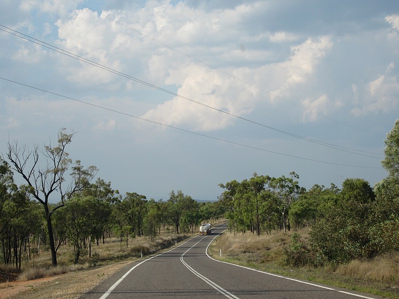 o) Flinders Hwy, Thursday 6 October 2011 ~ Moving On (In Slower Pace Due To FuelTruck In Front Of Us).JPG