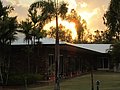 w) Charters Towers, Thursday 6 October 2011 ~ Sunset At Heritage Lodge Motel.JPG