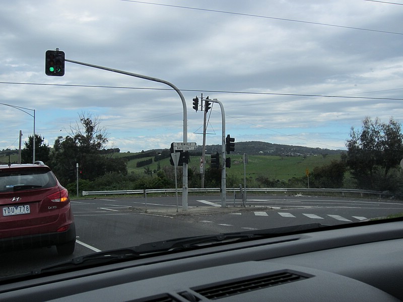 s) Melbourne, Saturday 15 October 2011 ~ Driving Along The Green Hills Of Napoleon Road, Nearby Rowville (South-East of Mitcham).JPG