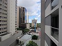 d) Tuesday 11 March 2014 ~ Our StudioRoom View from Midtown Apartments, Brisbane (Construction Work Going On Everywhere In Town).JPG