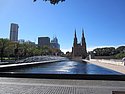 j) Thursday 20 March 2014  ~ Exploring Sydney, The Pleasures Of Wander (St Marys Cathedral Fountain, Cook and Philip Park).JPG