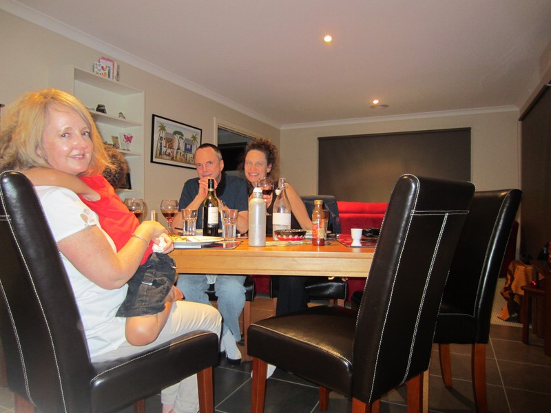g) FridayEvening 21 March 2014 ~ Delicious Dinner, Good To Catch Up ~ Cheers!! ;-)  (Doreen, North-East of Melbourne).JPG