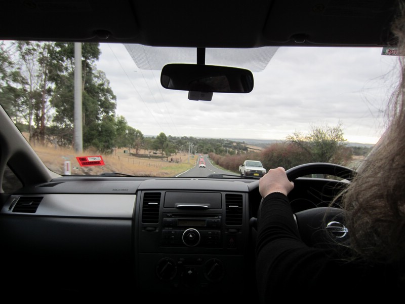zt) SaturdayEvening 22 March 2014 ~ Drive Back To Doreen, From East to North-East of Melbourne.JPG