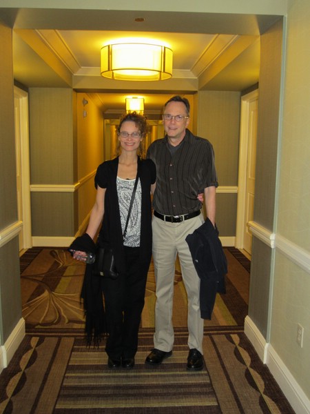 j) Sept 2013 - Las Vegas, Tuesday-Day 1 (Back In Our Own Hotel After Trade Group Dinner @ The Tropicana).JPG