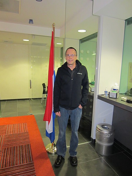 y) Thursday 24 Jan 2013 ~ David Proud To Be In The Dutch Embassy Again! ;-).JPG