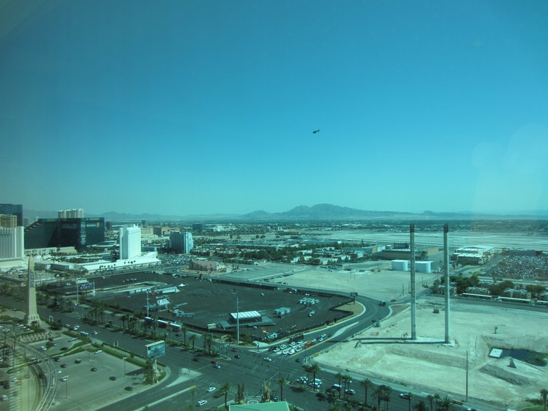 n) Sept 2014 - Las Vegas, Our Room View (Mandalay Bay Hotel).JPG