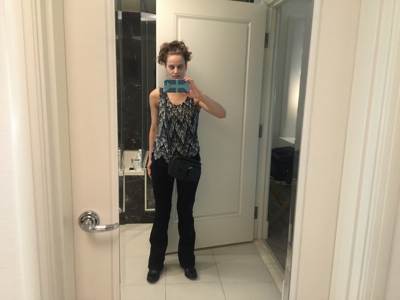 x) Sept 2015 - Las Vegas, Delano ~ Mon 14 Sept, Arrival Day (Picture! Getting Ready For Trade Group Dinner @ Wolfgang Puck Restaurant In The MGM hotel).jpg
