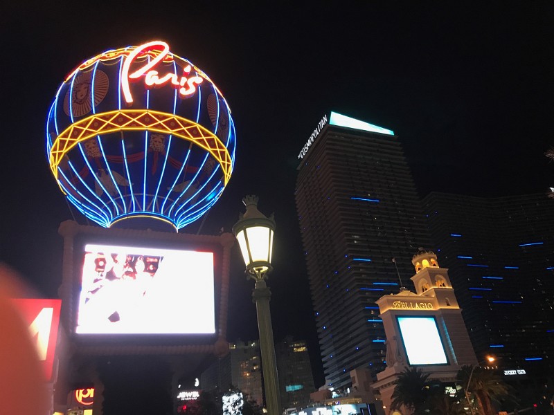 w) September 2017 - Las Vegas At Night, The Strip