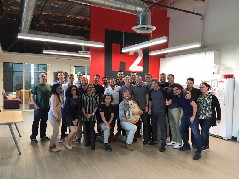 zza) November 2017 - Group Picture, H2 in Aliso Viejo - David's New Employement (Credit-Manager)