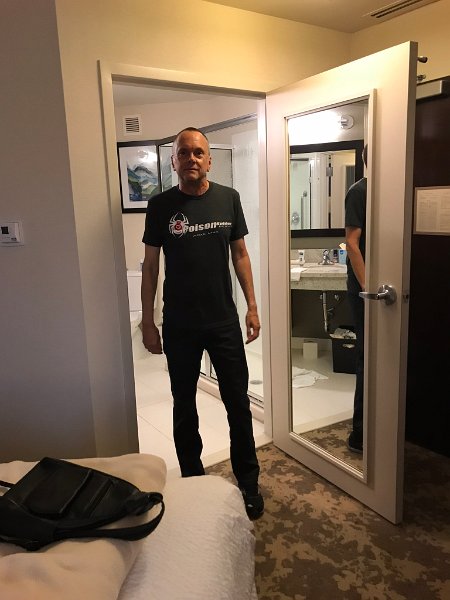 n) Thursday 23 August 2018 - Courtyard by Marriott, Portland City Center (David Getting Ready For Attending TradeGroupMeeting Breakfast - To Say GoodBye)
