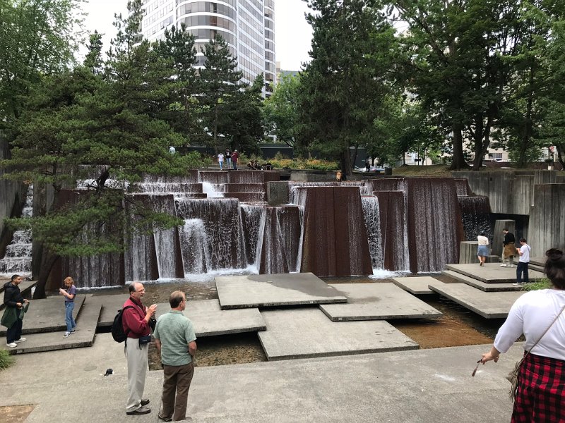 zu) Friday 24 August 2018 - Keller Fountain Park, Portland (Oregon)