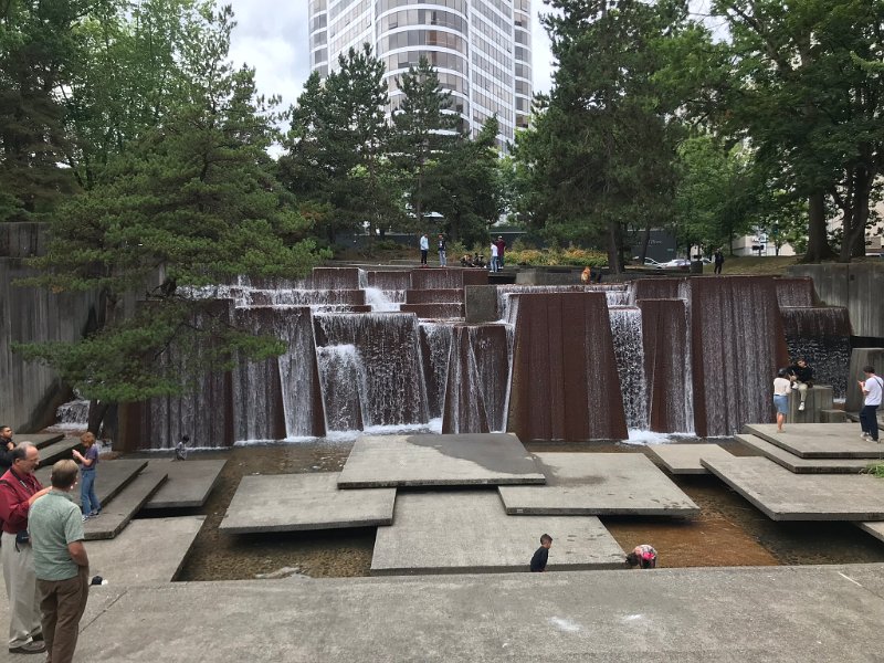 zv) Friday 24 August 2018 - Keller Fountain Park, Portland (Oregon)