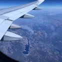 d) Wednesday, 22 August 2018 - WildFires All Over California (Alaska Airlines, Los Angeles - Portland)