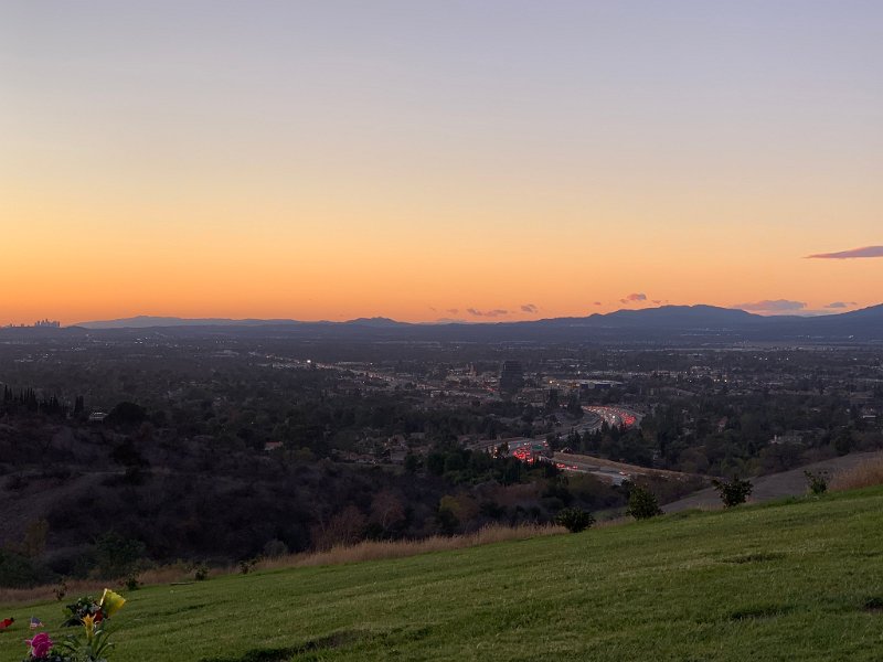 December 2018 - View Forest Lawn Covina Hills