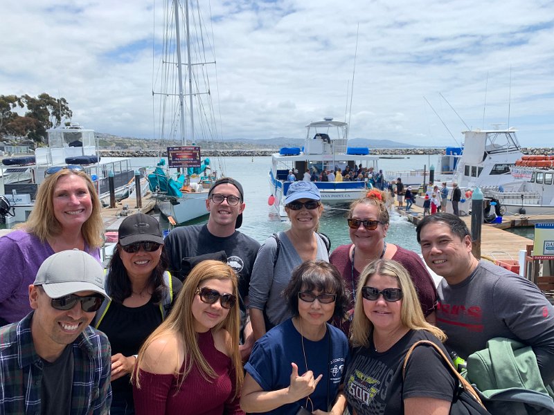 May 2019 - ASICS, Whale Watching (Dana Point)