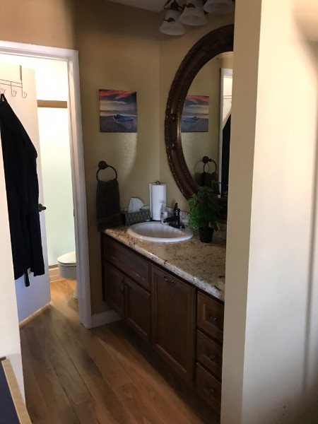 s) Master Bathroom With Walk-In Closet On The Left