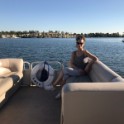 f) Oct'19 - One Hour Boat Rental (Pontoon Party Boat, Nr 1), Mission Viejo Lake
