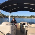 g) Oct'19 - One Hour Boat Rental (Pontoon Party Boat, Nr 1), Mission Viejo Lake