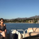 j) Oct'19 - One Hour Boat Rental (Pontoon Party Boat, Nr 1), Mission Viejo Lake