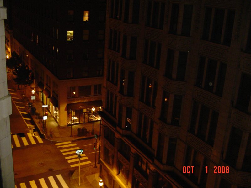 k) Back In HotelRoom-NightScenery Around 10 PM (Facing Left-Walnut).JPG