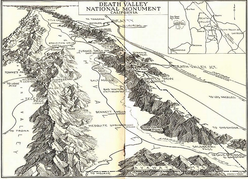 u)  Lying Between Parallel, Uplifted, Tilt-Block Mountain Ranges - In This Case, The Amargosa (East) and Panamints (West).jpg