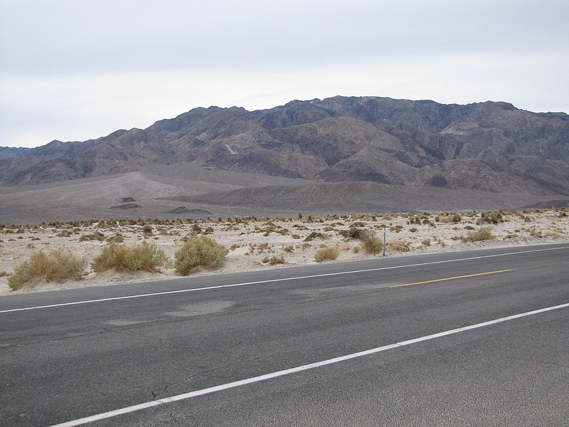 zr) A Halt Along The Way (Notice the Alluvial Fan Spreading Like an Apron at the Mouth of Canyon-Current Erosion).JPG