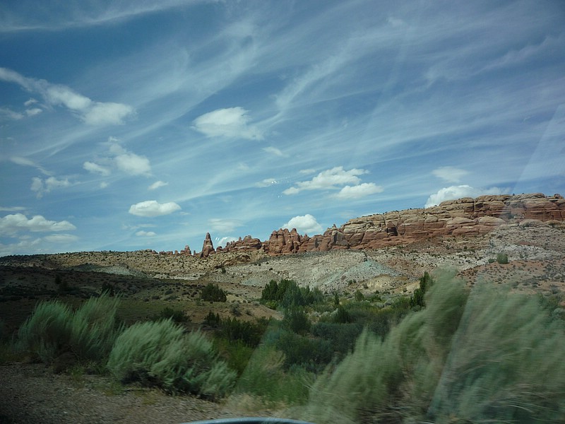 p) The Natl Park Lies Atop An Underground Salt Bed Or Evaporite Layer (Sedimentary Deposit - Evaporation of Seawater).JPG