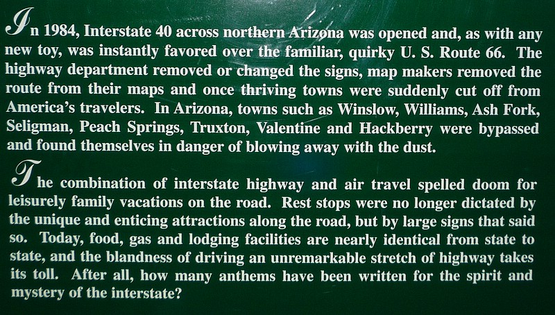 q) The 40 Caused Route 66 Removal From the Maps and Once Thriving Towns Were Suddenly Cut Off From Travelers.JPG