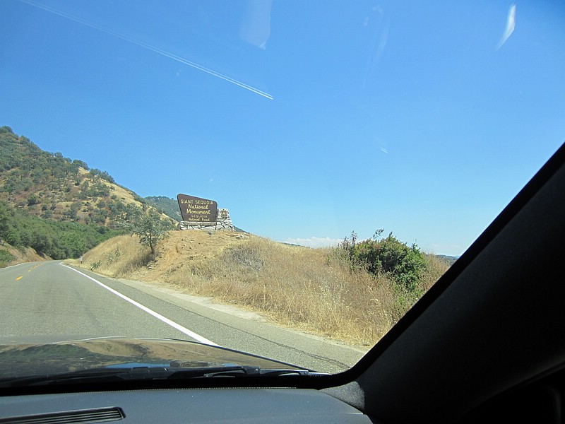 m) Friday 20 July 2012, Entering Sequoia-Kings Canyon National Parks+Sequoia Natl Forest at 1.48 PM.JPG