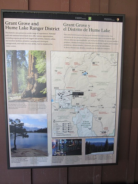 v) Friday 20 July 2012 ~ Grant Grove Village + Kings Canyon Visitor Center (Click On Pic For Enlargement).JPG