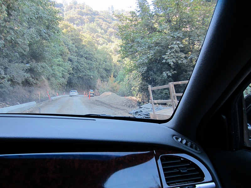 zk) Saturday 21 July 2012 ~ Sequioa National Park (Route 198), Construction Delay (RoadWork).JPG