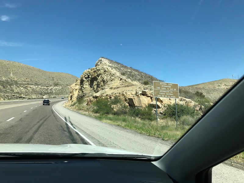 zp) Guadalupe Mountains National Park, Texas