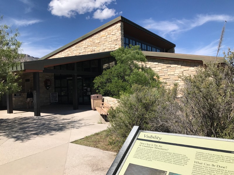 zv) Visitor Center - Guadalupe Mountains National Park, Texas