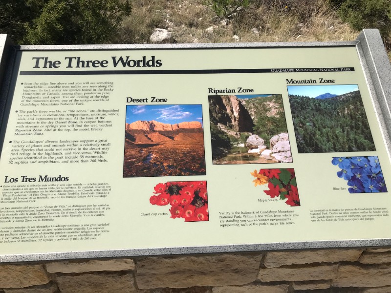 zza) Visitor Center - Guadalupe Mountains National Park, Texas