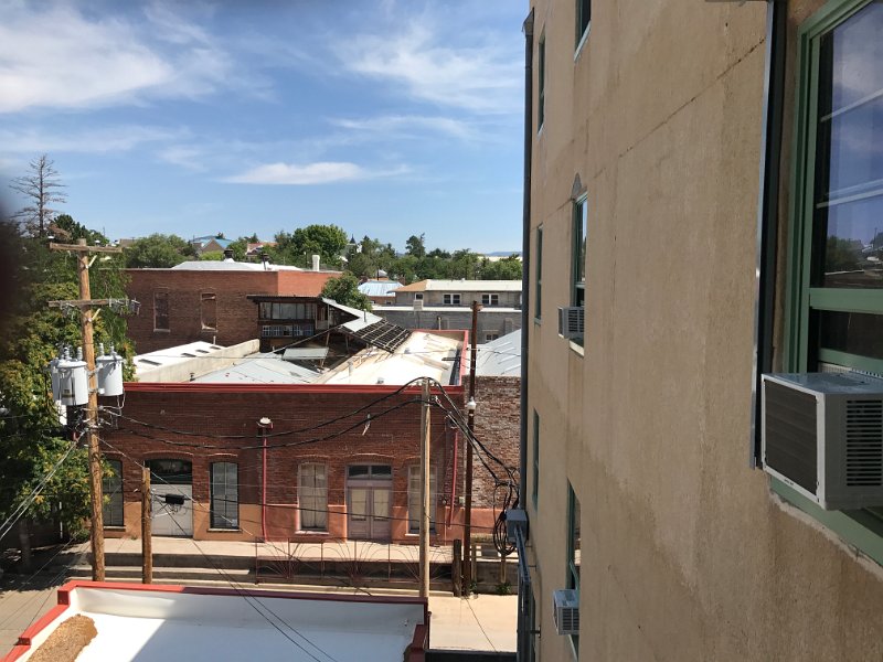 a) View From The Murray Hotel - Silver City, New Mexico