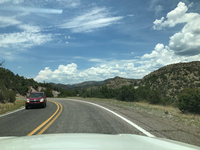 m) Highway 152, New Mexico