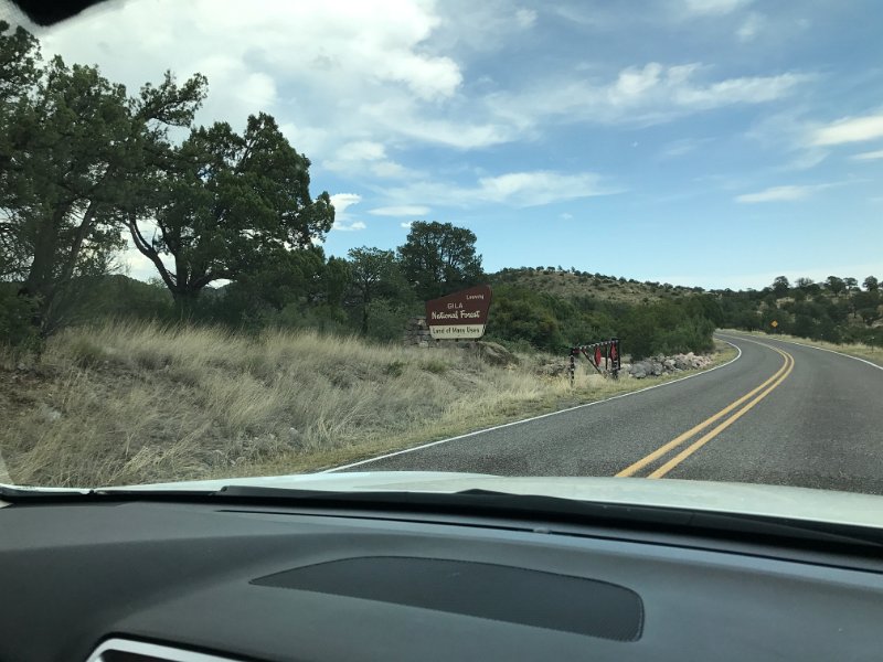 r) Highway 152, New Mexico